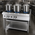Thumbnail image #3 for Supreme JSP-360 54-Inch Commercial Stock Pot Stove with Three 3-Ring Burners