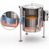 Thumbnail image #3 for Crown ELT-20 20 Gallon Electric Tilting Steam Kettle