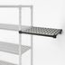Thumbnail image #3 for Cambro Camshelving Elevation Series 21 Inch x 48 Inch Wall Shelving Add-On Shelf Kit, Vented, Brushed Graphite