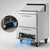 Thumbnail image #3 for Turbo Air PRO Series One-Section Front Breathing Sandwich/Salad Prep Table with 2 Drawers, 8 Pans, 27 1/2-Inch Wide, 6.5 Cu. Ft.