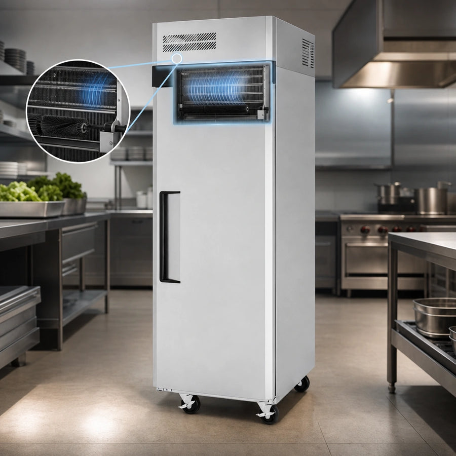 Self-Cleaning Condenser