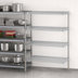 Thumbnail image #3 for Eagle Group A4-74-2442S 4-Tier Add-On Wire Shelving Unit, 42