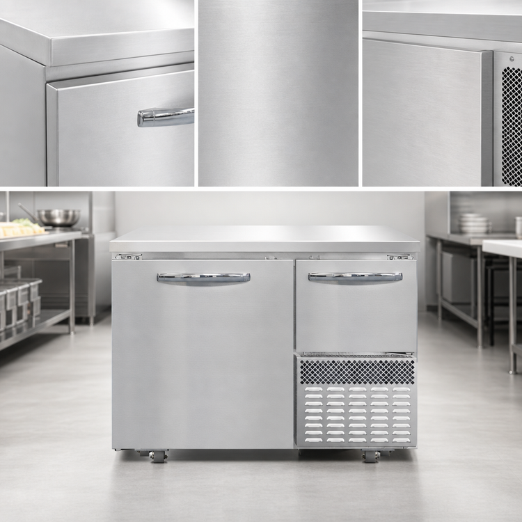 Product image #3 for Continental Refrigerator FA43SN-U 43" Shallow Depth Undercounter Freezer