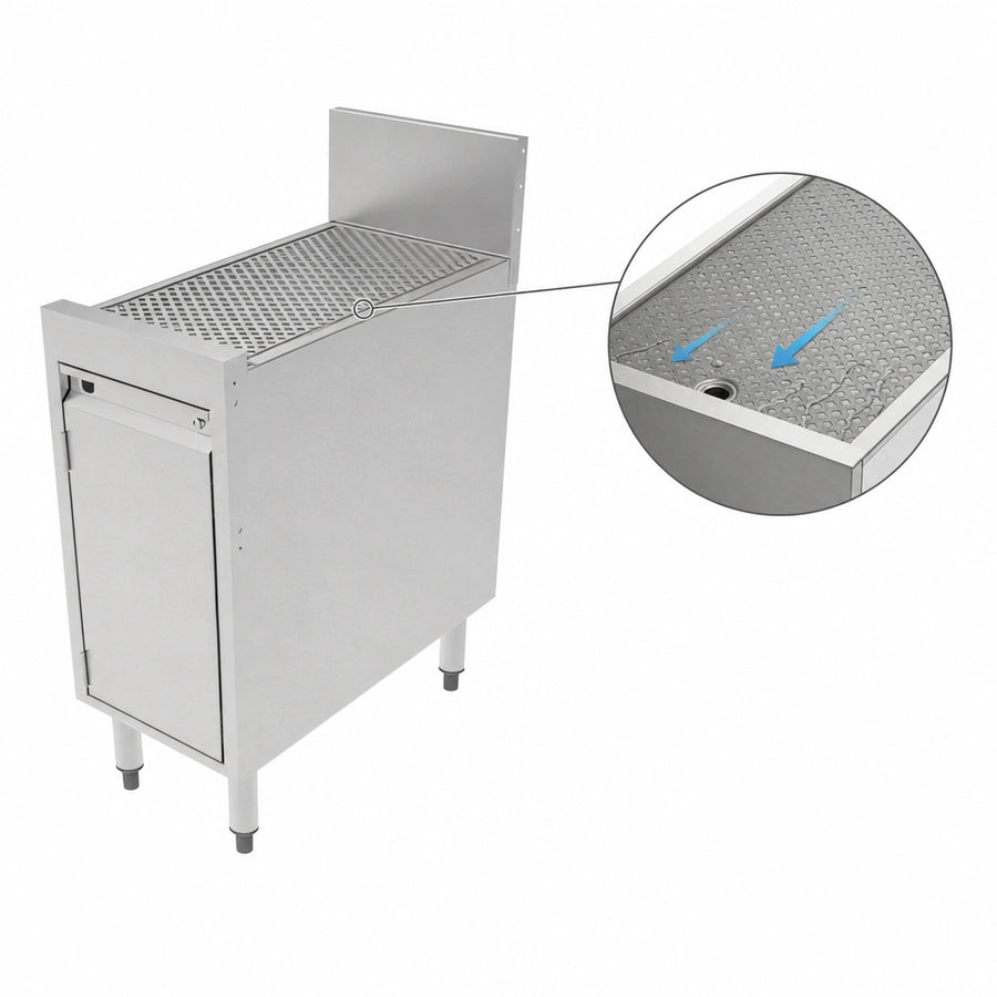 Pitched Drainboard Top