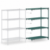 Thumbnail image #4 for Metro Super Erecta Super Adjustable Add-On Wire Shelving Unit, 24 x 24 x 63 Inches, 4 Shelves, Metroseal 3 Green