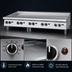 Thumbnail image #3 for Garland 60-Inch Heavy-Duty Countertop Gas Griddle with Thermostatic Controls and Smooth Steel Plate