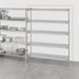 Thumbnail image #3 for Eagle Group 5-Tier Chrome Wire Add-On Shelving Unit, 48 x 21 x 86 Inches