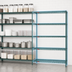 Thumbnail image #3 for Eagle Group Valu-Gard 5-Tier Add-On Wire Shelving Unit, 72W x 18D x 86H, Green Epoxy Finish