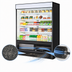 Thumbnail image #3 for Turbo Air TOM-60EB-N Vertical Air Curtain Open Display Merchandiser, 28.6 Cu. Ft., 60-Inch, Black