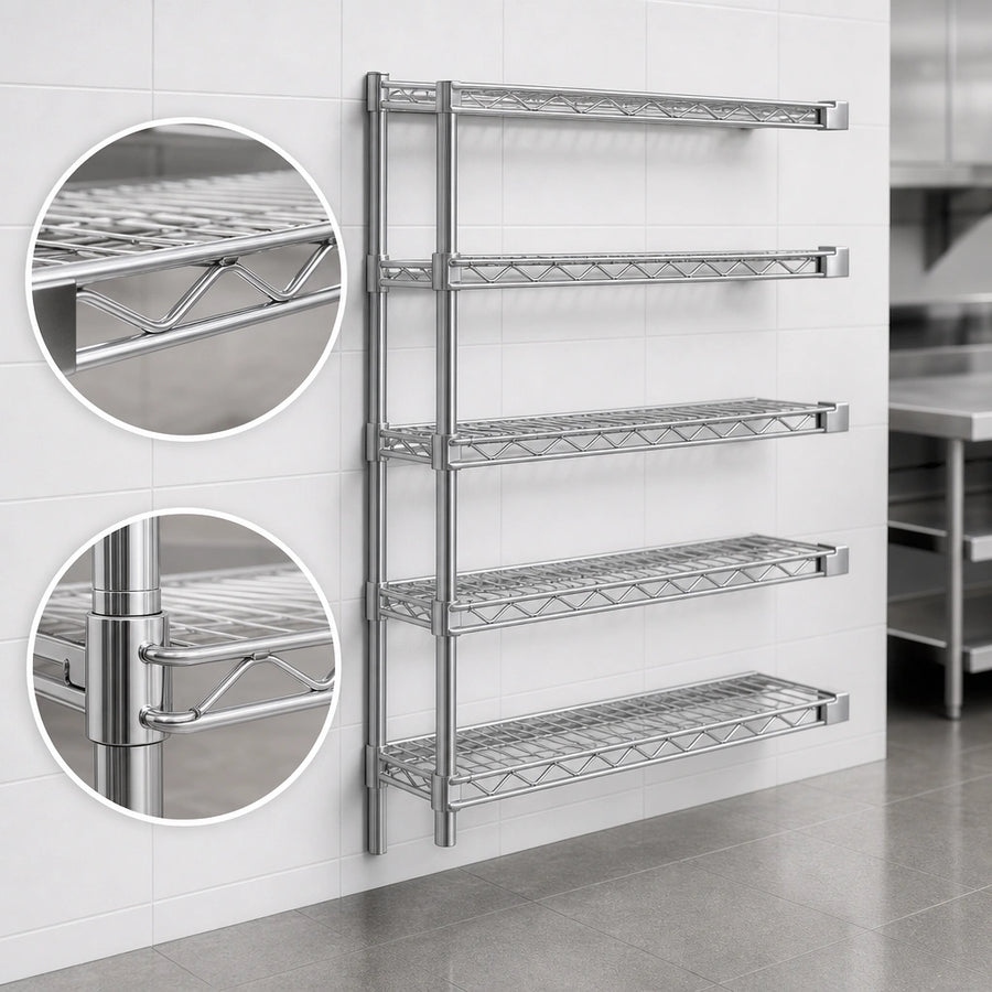 Patented QuadTruss® Shelves