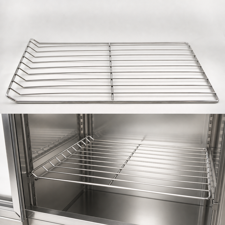 Product image #3 for Alto-Shaam SH-2325 Stainless Steel Flat Wire Reach-In Shelf