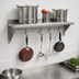 Thumbnail image #3 for Advance Tabco Wall-Mounted Shelf with Pot Rack, 120
