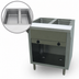 Thumbnail image #3 for Advance Tabco Triumph Supreme Electric Two-Well Hot Food Table with Open Cabinet Base and Poly Cutting Board