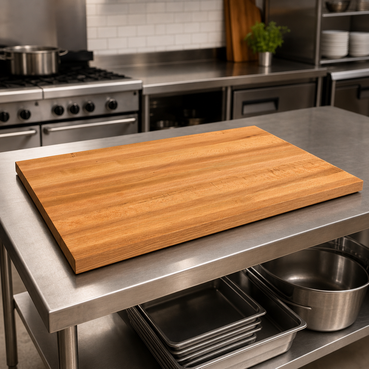 Product image #3 for John Boos Appalachian Red Oak Edge Grain Island Countertop, 72 x 36 x 1-1/2 Inch, Varnique Finish