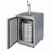 Thumbnail image #3 for Pro-Line E-Series 25-Inch Stainless Steel Direct Draw Draft Beer Cooler with Glass Rinser, 1 Half-Barrel Keg Capacity
