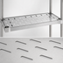 Thumbnail image #3 for Eagle Group Quik-Set 60-Inch x 18-Inch Louvered Solid Shelf, 16-Gauge Galvanized Steel