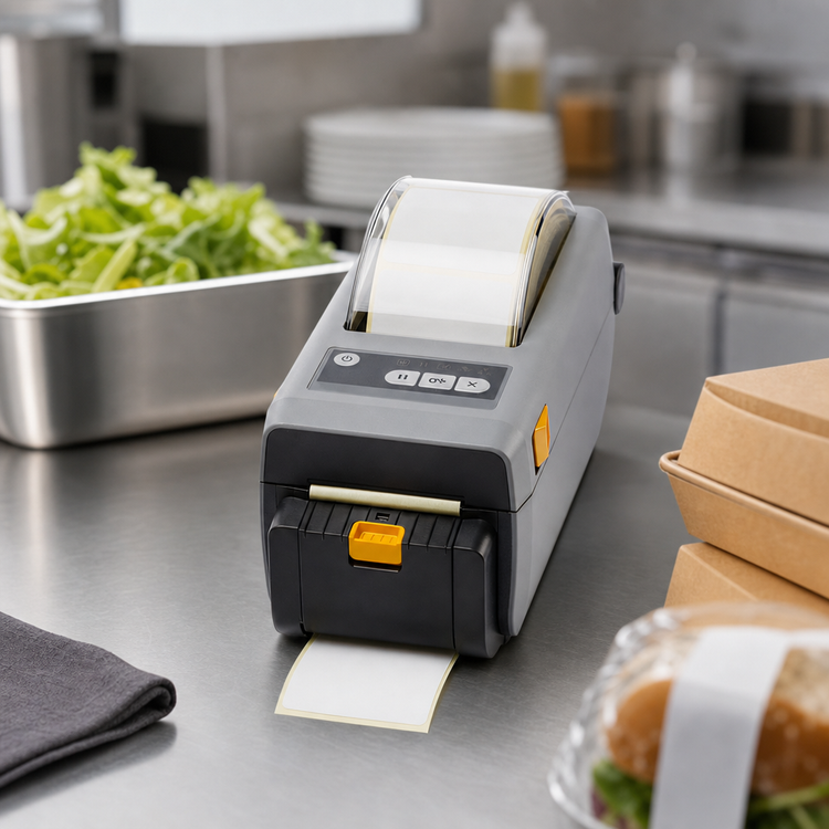 Product image #3 for ATMOVAC Ultra-Compact 2-Inch Direct Thermal Desktop Label Printer with Bluetooth and Wi-Fi