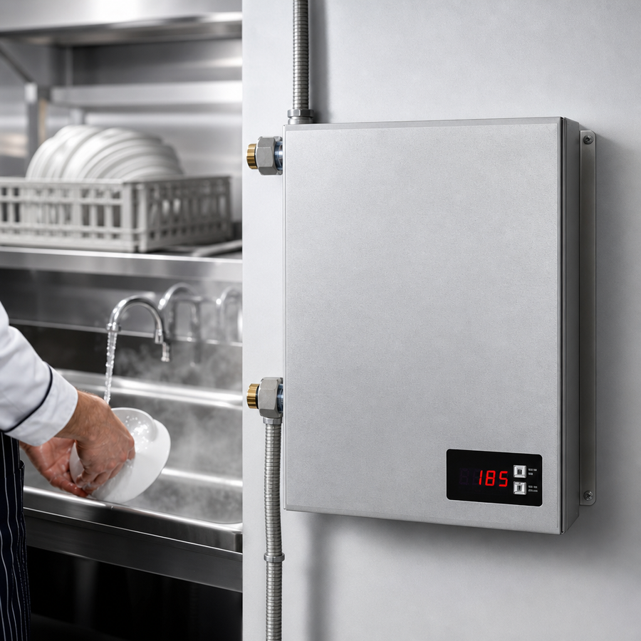 Tankless Electric Booster Heater