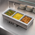 Thumbnail image #3 for Vollrath Short-Side 2-Pan Drop-In Hot Well with Marine-Grade Wells, Thermostatic, 208-240V