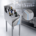 Thumbnail image #4 for Krowne Royal Series 12-Inch Underbar Insulated Bottle Storage and Ice Bin, 6-Bottle Capacity