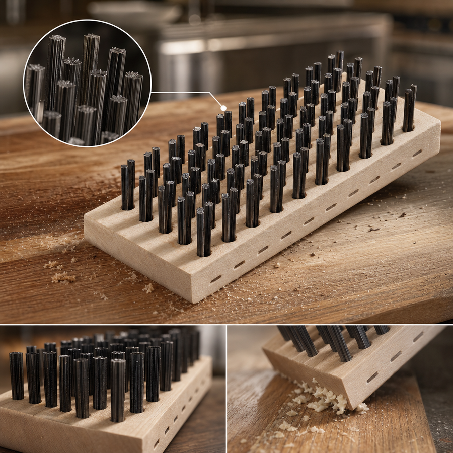 Tempered Steel Wire Bristles