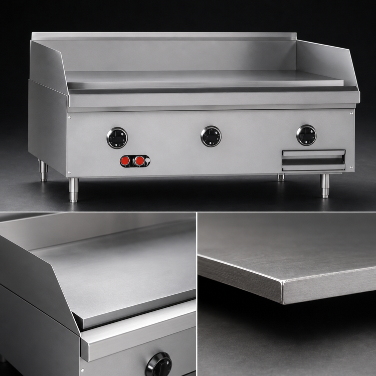 Product image #3 for Southbend Heavy Duty Countertop Gas Griddle with 36-Inch W x 30-Inch D Cooking Surface, Thermostatic, 90,000 BTU