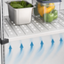Thumbnail image #3 for Metro Super Erecta 24 x 24 Inch Louvered Embossed Stainless Steel Shelf with Ship's Edge