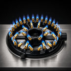 Thumbnail image #3 for Town Equipment 226804/P 32-Tip 103,000 BTU Propane Jet Burner with Pilot for 16-Inch or Larger Chambers