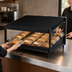 Thumbnail image #3 for Hatco Glo-Ray 52-Inch Countertop Pass-Thru Merchandising Warmer with Slanted Shelf