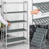 Thumbnail image #3 for Fermostock 5-Tier Stationary Polymer Shelving Starter Unit, 47