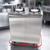 Thumbnail image #3 for Carter-Hoffmann Enclosed Unheated 3-Silo Mobile Plate Dispenser for 10-Inch Round Plates