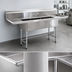 Thumbnail image #3 for BlendPort® BPFC Series Floor Model 2-Compartment Sink with Two 24-Inch Drainboards