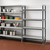 Thumbnail image #3 for Camshelving Elements XTRA 4-Tier Stationary Add-On Polymer Shelving Unit, 18 Inch Deep x 42 Inch Wide x 84 Inch High, Speckled Gray