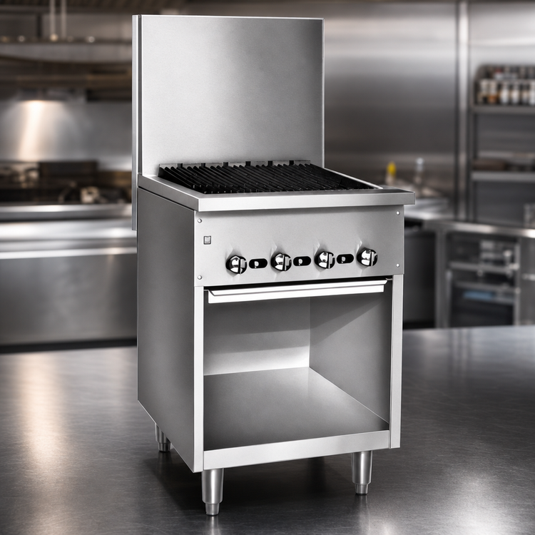 Product image #3 for Bistro 48-Inch Gas Charbroiler with Cabinet Base