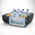 Thumbnail image #3 for Cal-Mil Insulated Acrylic Ice Bin, Black, 15 x 20 x 6-1/2 Inches