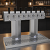 Thumbnail image #3 for Glastender Countertop Tee Draft Dispensing Tower, 8-Faucet, Glycol-Cooled, Stainless Steel