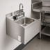 Thumbnail image #3 for John Boos Stainless Steel Splash Mount Apron for PBHS 9