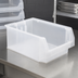 Thumbnail image #3 for Quantum Magnum Clear Open-Hopper Stackable Bin, 19-3/4 x 12-3/8 x 7-7/8 Inches, 150 lb. Stack Capacity