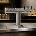 Thumbnail image #3 for Glastender Pipe Tee 6-Faucet Countertop Glycol-Cooled Draft Dispensing Tower, Mirror Finish