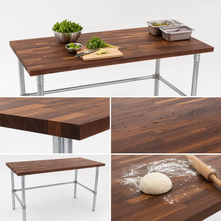 Edge Grain Flat Top