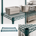 Thumbnail image #4 for Advance Tabco Special Value Heavy Duty Green Epoxy Coated Wire Shelf, 36