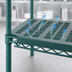 Thumbnail image #3 for QuadPlus 48 x 24 Inch Louvered Polymer Shelf Mat with Wire Frame