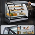 Thumbnail image #3 for Omcan USA 60-Inch Full-Service See-Thru Refrigerated Display Merchandiser with Curved Front Lift-Up Glass