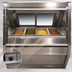 Thumbnail image #3 for Howard-McCray 76-1/2 Inch Full Service Hot Food Case with 4 Thermostatically Controlled Wells