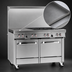 Thumbnail image #3 for Southbend S-Series 48-Inch Commercial Gas Range with 1/2-Inch Griddle and Two Space Saver Ovens