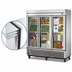 Thumbnail image #3 for True TS-72FG-HC~FGD01 Three-Section Reach-In Glass Door Freezer