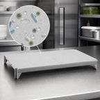 Thumbnail image #4 for Cambro Camshelving® Premium CPSK1842S5480 5-Shelf Solid Polymer Shelving Kit, 18-Inch Deep x 42-Inch Wide, Speckled Gray