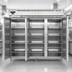 Thumbnail image #3 for Continental Refrigerator Designer Line DL3WE-SA Extra Wide Three-Section Heated Holding Cabinet