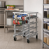 Thumbnail image #3 for Mobile Half-Size Aluminum Can Storage Rack for #5 and #10 Cans, No Top