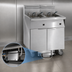 Thumbnail image #3 for Imperial 2-Tank Electric Floor Fryer with Built-In Space Saver Filter System, 75 lb. Capacity Each